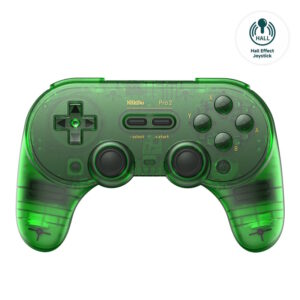 8BitDo Pro 2 Bluetooth Controller Nintendo Switch/PC/MAC/Android/Raspberry Special Edition Jade Green