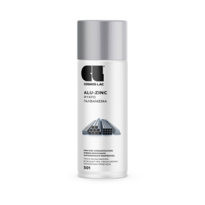 CosmosLac Alu-Zinc 501 Σπρέι Ψυχρού Γαλβανίσματος – Μεταλλικό Εφέ Ασημί 400ml