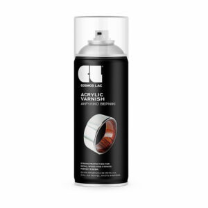 CosmosLac Acrylic Varnish 376 Σπρέι Βερνίκι Gloss – Άχρωμο 400ml