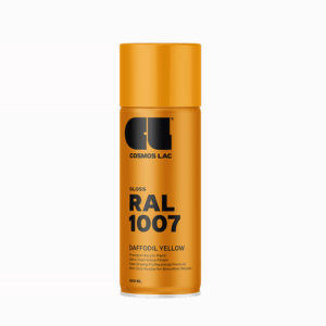 CosmosLac RAL 1007 Σπρέι Βαφής Daffodil Yellow - Κίτρινο 400ml