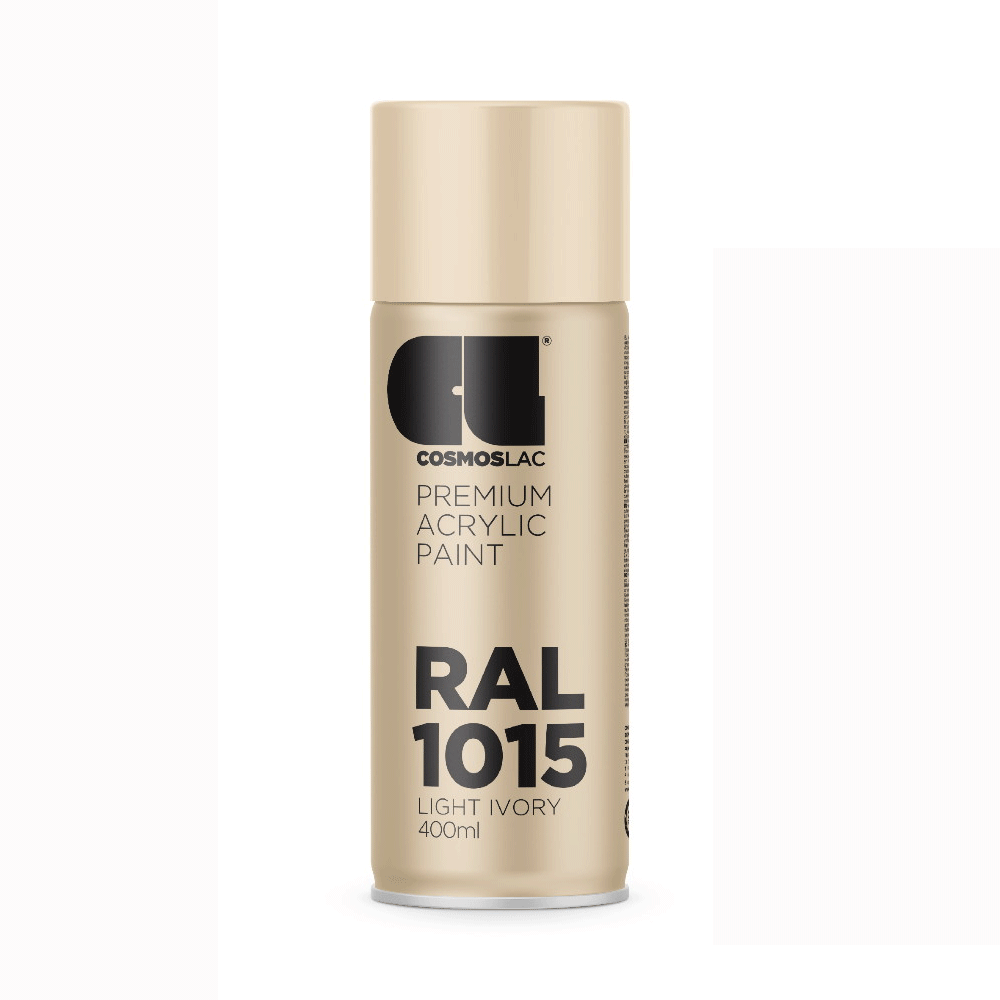 CosmosLac RAL 1015 Σπρέι Βαφής Light Ivory - Εκρού 400ml