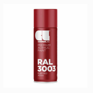 CosmosLac RAL 3003 Σπρέι Βαφής Ruby Red - Κόκκινο 400ml