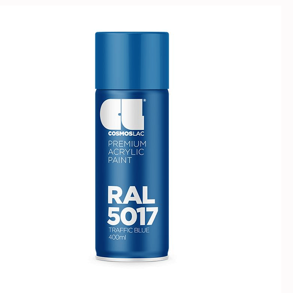 CosmosLac RAL 5017 Σπρέι Βαφής Traffic Blue – Μπλε Έντονο 400ml