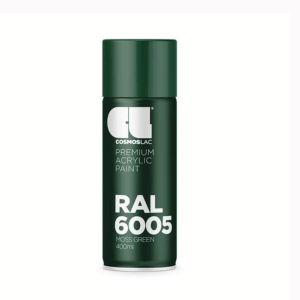 CosmosLac RAL 6005 Σπρέι Βαφής Moss Green – Πράσινο Σκούρο 400ml