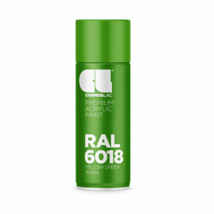 CosmosLac RAL 6018 Σπρέι Βαφής Yellow Green – Πράσινο Λαχανί 400ml