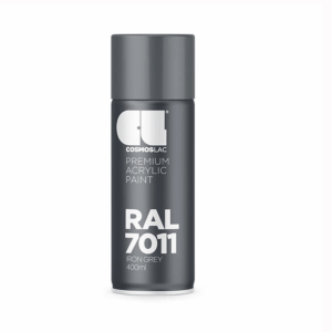 CosmosLac RAL 7011 Σπρέι Βαφής Iron Grey – Γκρι Σίδηρου 400ml