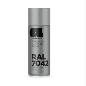 CosmosLac RAL 7042 Σπρέι Βαφής Traffic Grey – Γκρι Ανοιχτό 400ml