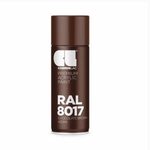 CosmosLac RAL 8017 Σπρέι Βαφής Chocolate Brown – Καφέ Σοκολατί 400ml