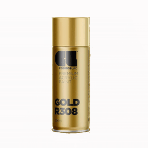 CosmosLac RAL R308 Σπρέι Βαφής Bright Gold – Χρυσό 400ml