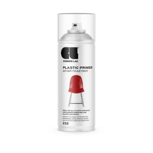 CosmosLac Plastic Primer 233 Διάφανο Αστάρι για Πλαστικά 400ml