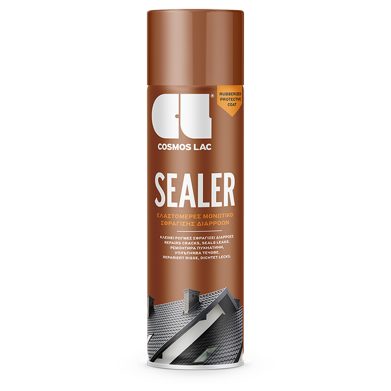 CosmosLac Sealer Brick Red 263 Σπρέι Σφραγιστικό Διαρροών Κεραμιδί 500ml