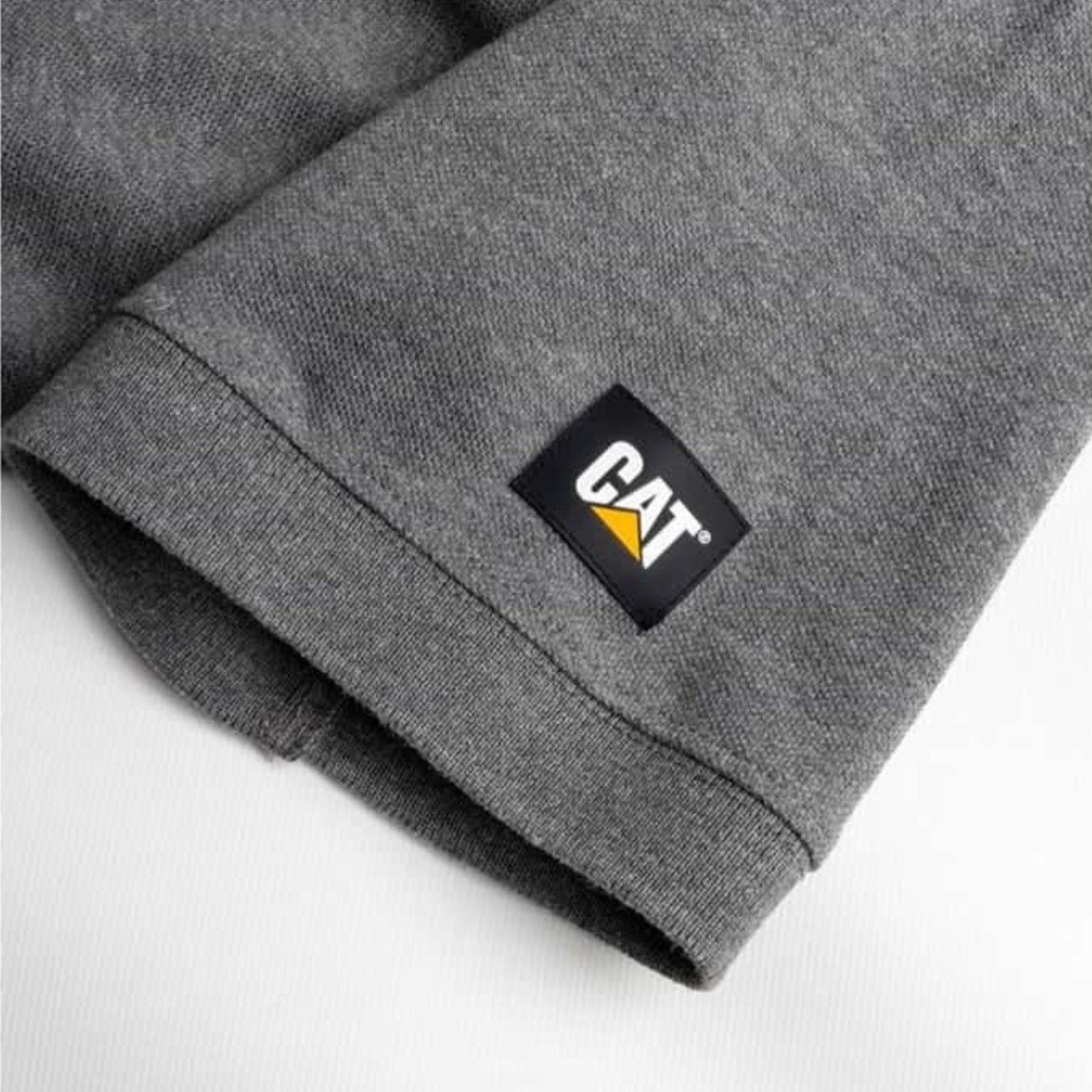 CAT Μπλούζα εργασίας Polo essential γκρι M 1620023-10123 - Image 3