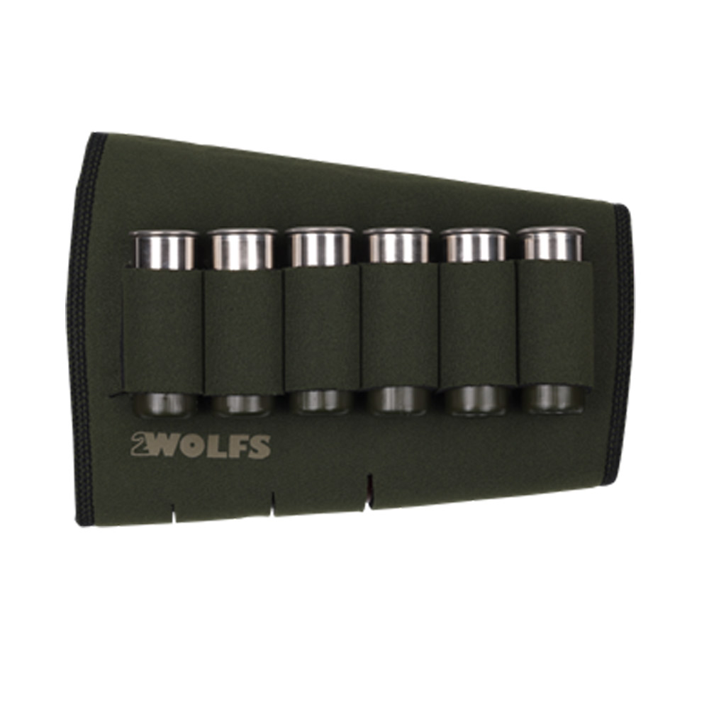 2Wolfs Lynx 5090 Κάλυμμα Κοντακίου Neoprene Χακί με Φυσιγγιοθήκη 6 Θέσεων