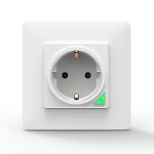 MOES WK-Y-EU-WH-MS Smart WiFi Χωνευτή Πρίζα Τοίχου (16Α) Λευκή