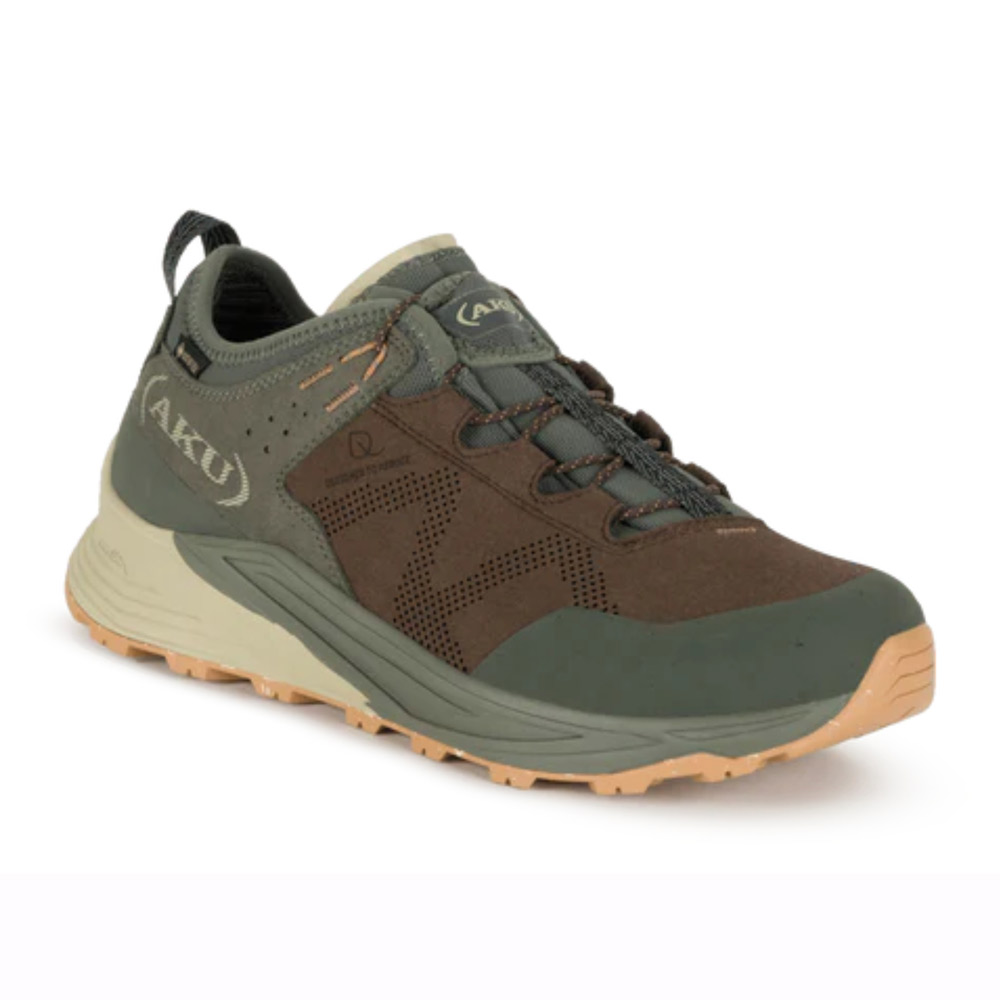 AKU Omnia V-Light GTX Ανδρικά Παπούτσια Πεζοπορίας Καφέ - Λαδί