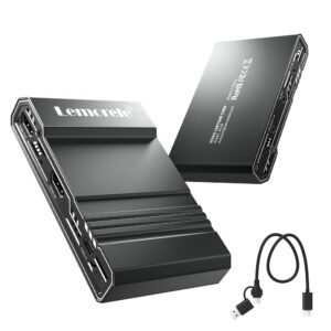 Lemorele AC09 Capture Card HDMI σε USB 3.0 με 4K Passthrough για OBS