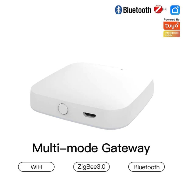 Moes Hub Ασύρματο ZigBee, WiFi και Bluetooth 2ης Γενιάς Smart Home Gateway (MHUB-W-Q-MS) - Image 2