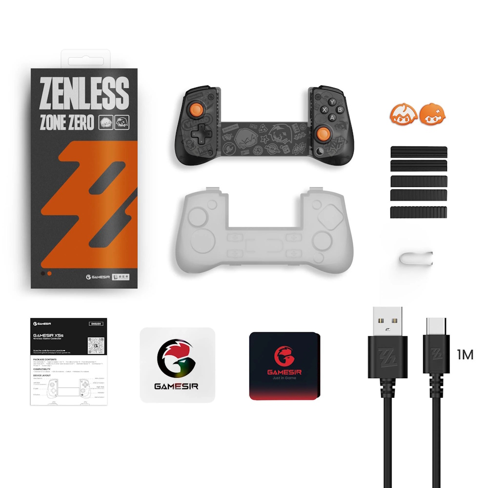 GameSir X5s Zenless Zone Zero Edition Multiplatform Controller (Bluetooth/Ασύρματο) (iOS/Android) Phantom Black - Image 4
