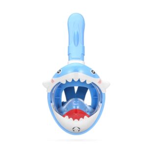 Thenice KF-3 Παιδική Μάσκα Θαλάσσης Καρχαριάκι (Baby Shark) Full Face Snorkel Mask (XS/S) (Mπλε)