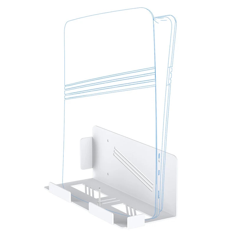 JYS P5226 Βάση Τοίχου για PS5 / PS5 Slim / PS5 Pro – Universal Wall Mount Console Stand Λευκό - Image 2