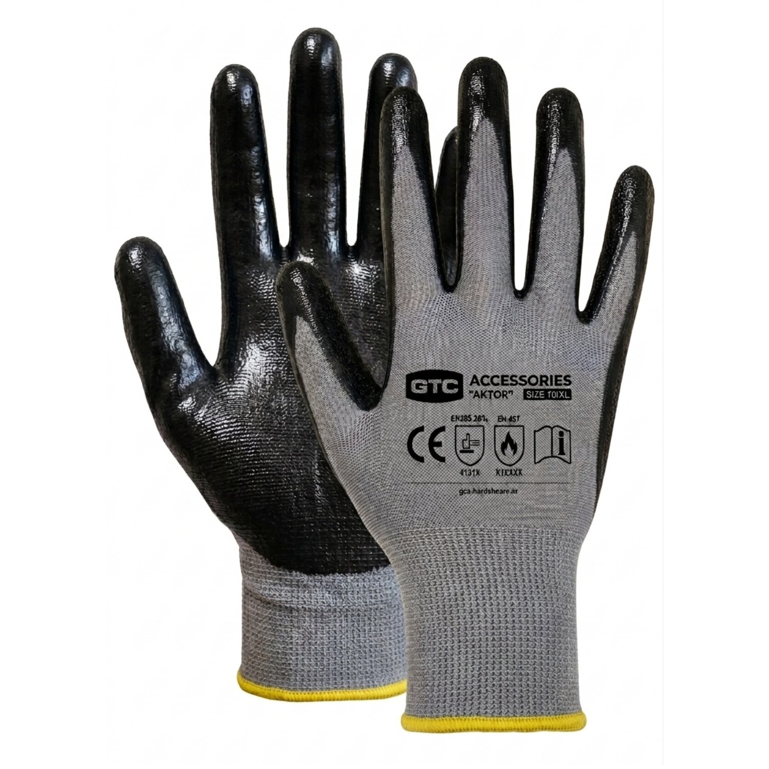 Γάντια Flex Aktor 10/XL νιτριλίου