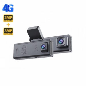 Sectec CC09 Διπλή 4G Κάμερα Ασφαλείας Αυτοκινήτου με GPS, Radar, Live Video & Ειδοποίηση Σύγκρουσης (3MP/IP65)