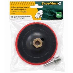 Βάση velcro Cresman m14 115mm +αντάπτορας δραπάνου