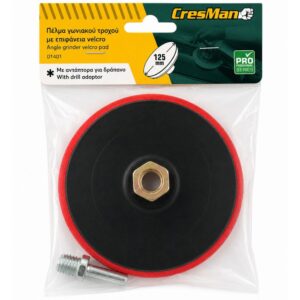 Βάση velcro Cresman m14 125mm +αντάπτορας δραπάνου