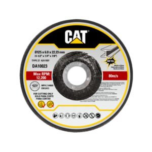 CAT Τροχός λείανσης 125x6x22.23mm σετ:5τεμ. DA10023 (τιμή/τεμ)