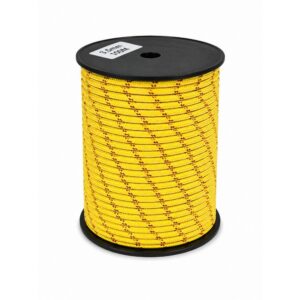 Σχοινί αρτάνι πολυεστέρ 3.5mm με βάση το κίτρινο 100m Ελλάδος