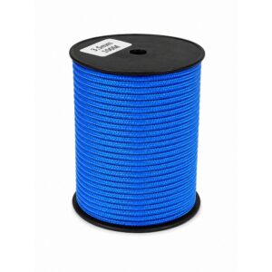 Σχοινί αρτάνι πολυεστέρ 3.5mm μπλε 100m Ελλάδος