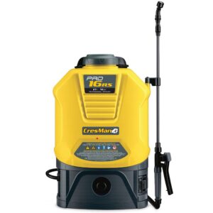 Ψεκαστήρας 16L πλάτης μπαταρίας Cresman pro16RS Solo 21V 5bar